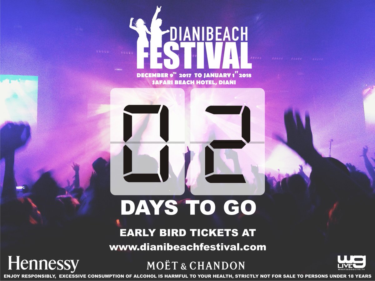 DianiBeachFest's tweet photo. WOAH!!! Time is moving really fast!! get your early bird tickets at https://t.co/B4CtL26xY2   #DIANIBEACHFESTIVAL #ROADTODBF17 #DBFCOUNTDOWN https://t.co/WA6qaX5LXs