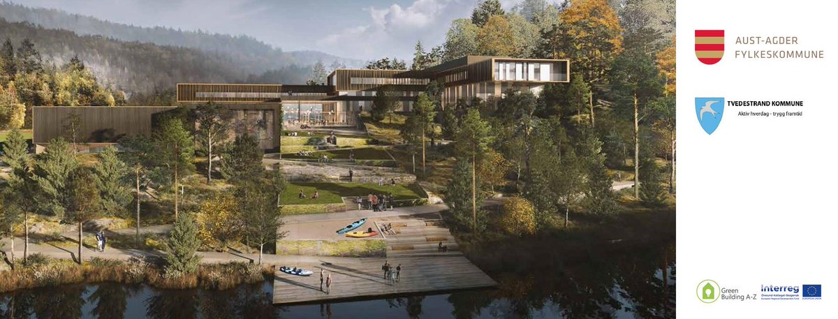 austagderfk's tweet photo. Det bygges en ny og flott videregående skole med idrettsanlegg i Tvedestrand. Du kan følge byggeprosessen på en egen side. https://t.co/hXUbWSLpta Foto. KAPLA https://t.co/tQgI5rv4ey