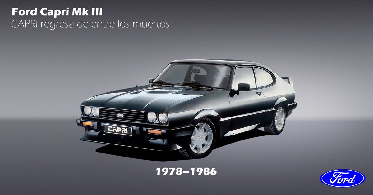 lovers_ford's tweet photo. ´78-´86 Ford Capri Mk III. https://t.co/VeSBN5lbBd