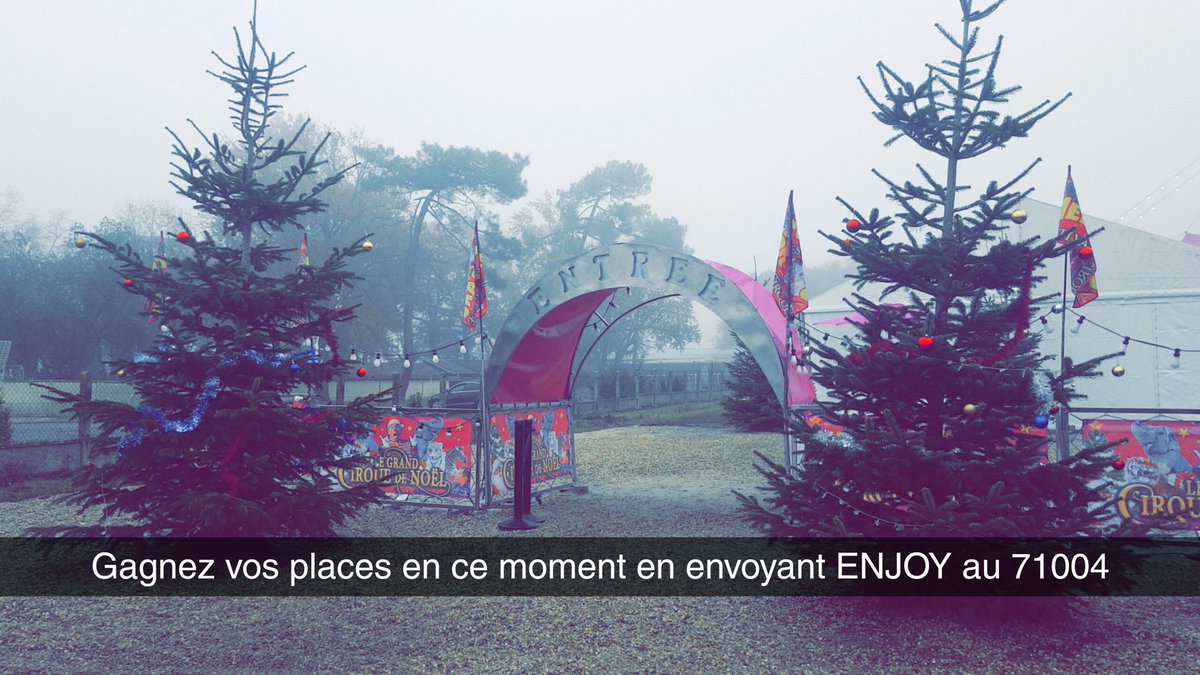 J - 8 ce #Jeudi avant #soiree #magique #Noel #cirque #concert #Enjoy33 #EnjoyLiveVip #LeBouscat #Bordeaux 📲 ENJOY au 71004 pour gagner vos #places !!!