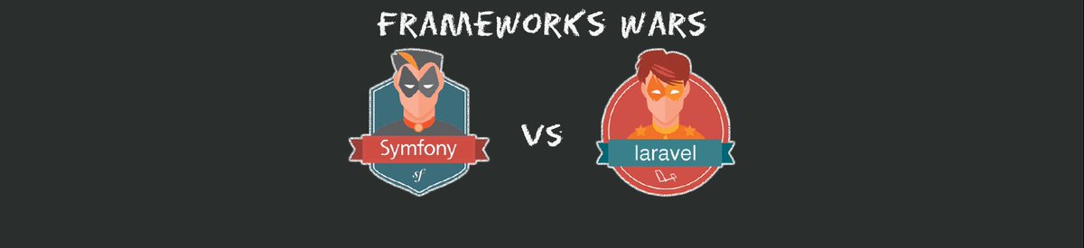 FredBouchery's tweet photo. #Laravel vs #Symfony — Clash of the Frameworks: https://t.co/oWcKhufRHB https://t.co/pMi9NeYkDx