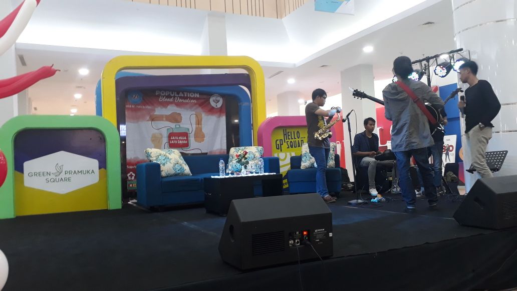 Event Population Blood Donation Mahasiswa Public Relation hari ini.