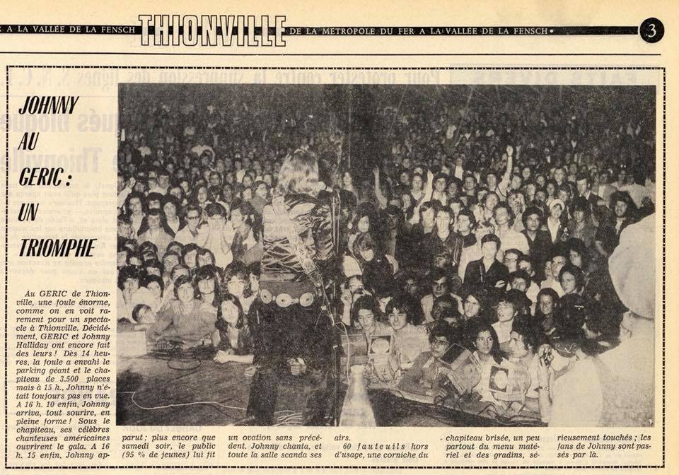 VilleThionville's tweet photo. Souvenirs, souvenirs... Inauguration de #Geric en 1971 #JohnnyHallyday #Thionville https://t.co/QofgKFpwdh