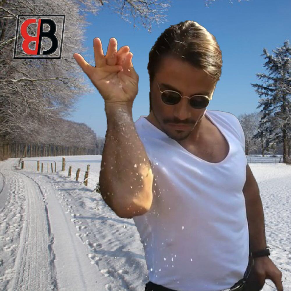 Vanaf dit weekend word er weer #sneeuw voorspeld. Wij hebben weer genoeg #strooizout op voorraad ! #saltbae