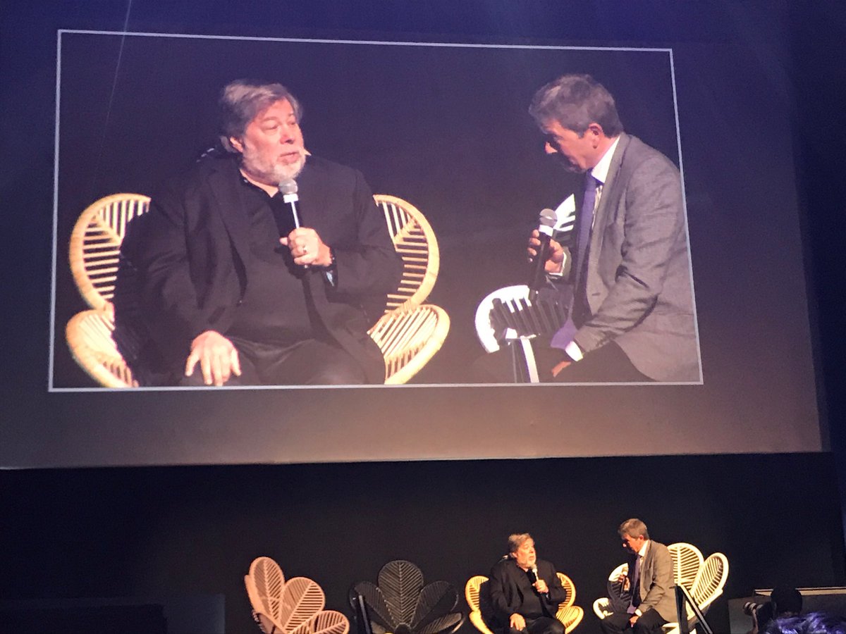 julietrell's tweet image. The Woz in Oz. #Unleashed2017