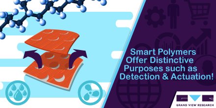GrandViewInc's tweet image. #SmartPolymers are used for environment adaptive fabrics manufacturing as they can retain their original qualities &amp;amp; heal themselves despite responding to stimulus. Read @ goo.gl/zAxJK5
