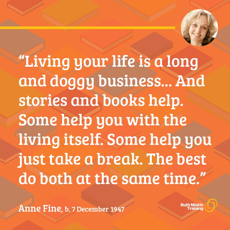 Happy Birthday Anne Fine! 