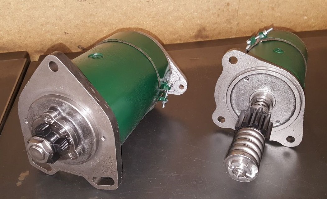 PowerliteUnits's tweet image. One for our friends at @BicesterH &amp;amp; @GoodwoodRRC Whilst performing a rebuild on a 1936 Singer 9 sports starter &amp;amp; dynamo our reman. dept. uncovered a top wartime fix using a 1940 Ha'penny. Brilliant! #makedoandmend powerlite-units.com/remanufacturin…