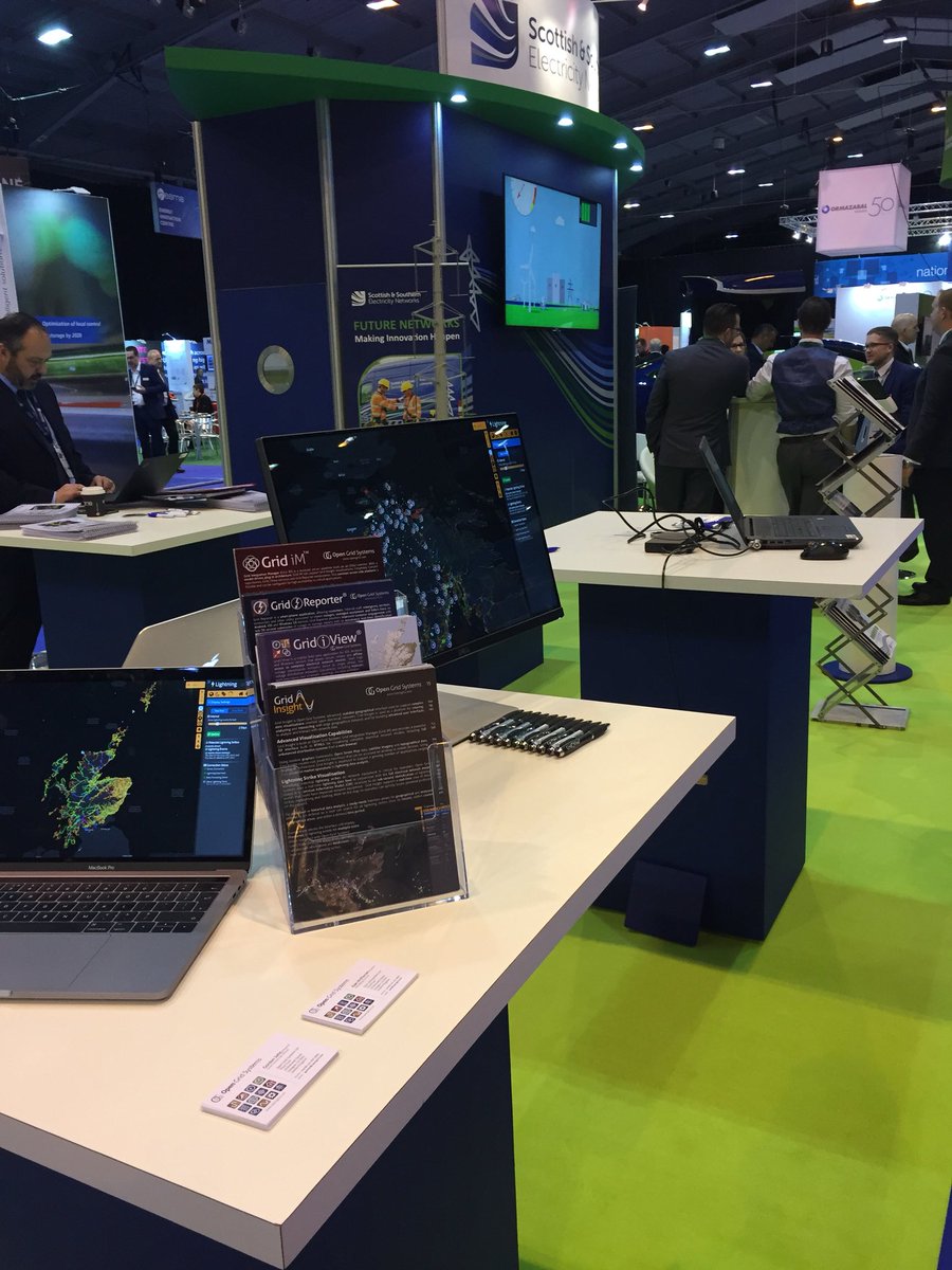 Open Grid Systems (@opengridsystems) on Twitter photo Day 2 of #lcni2017 in Telford. With #StormCaroline closing in, there’s been a few lightning events overnight and we’re tracking and matching these against assets for <a href="/SSEN_FN/">SSEN Innovation</a>. Want to know more? Head on over to the SSE stand! Day 2 of #lcni2017 in Telford. With #StormCaroline closing in, there’s been a few lightning events overnight and we’re tracking and matching these against assets for <a href="/SSEN_FN/">SSEN Innovation</a>. Want to know more? Head on over to the SSE stand!