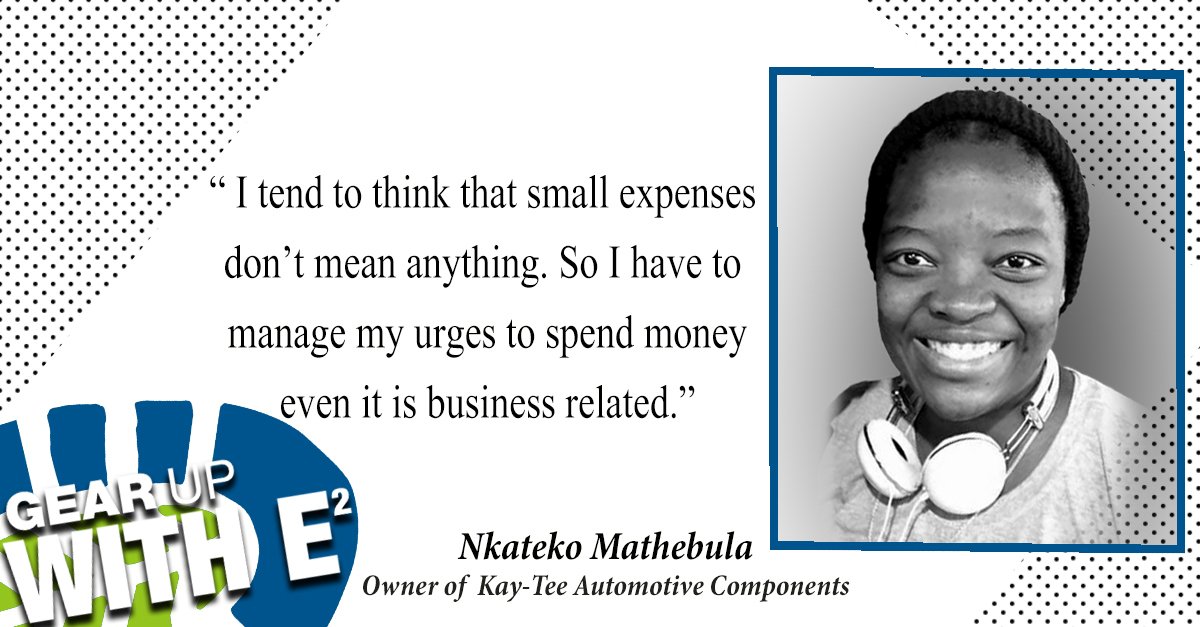 ESquaredSA's tweet photo. “Managing Cash Flow as a start-up entrepreneur needs diligence” advices Nkateko Mathebula 

Do you agree with Nkateko?
 #EngageWithE2 #GearUpWithE2 https://t.co/ole2Gjp1LV