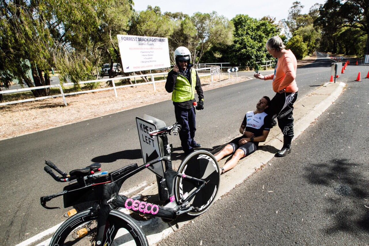 rspns04's tweet photo. Hi @alcaird pfff what a hard crash!! Join us in wishing Allister a speedy recovery! Thanks for the Pictures by @koruptvision #goodhealth https://t.co/BD94kwVW4h
