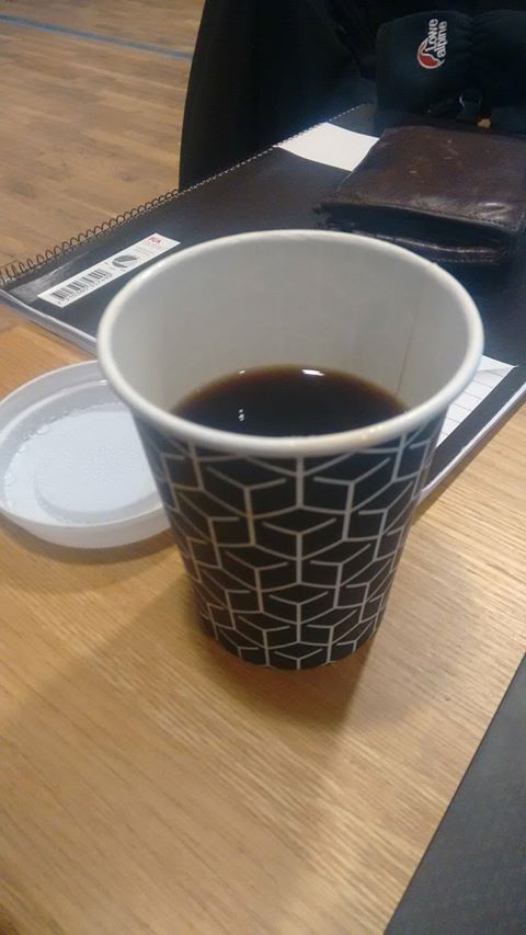 Raising a cup of strong Swedish coffee in the University of Goteborg for  #solidariTEA . Standing up for my Mother and her colleagues + all those women dealing with #genderdiscrimination in NUI Galway @NUIGsolidariTEA #IrishExpat