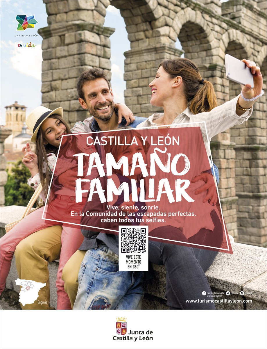 ¡En la Comunidad de las escapadas perfectas caben todos tus selfies! ¡Vive este momento en 360º con el código QR!