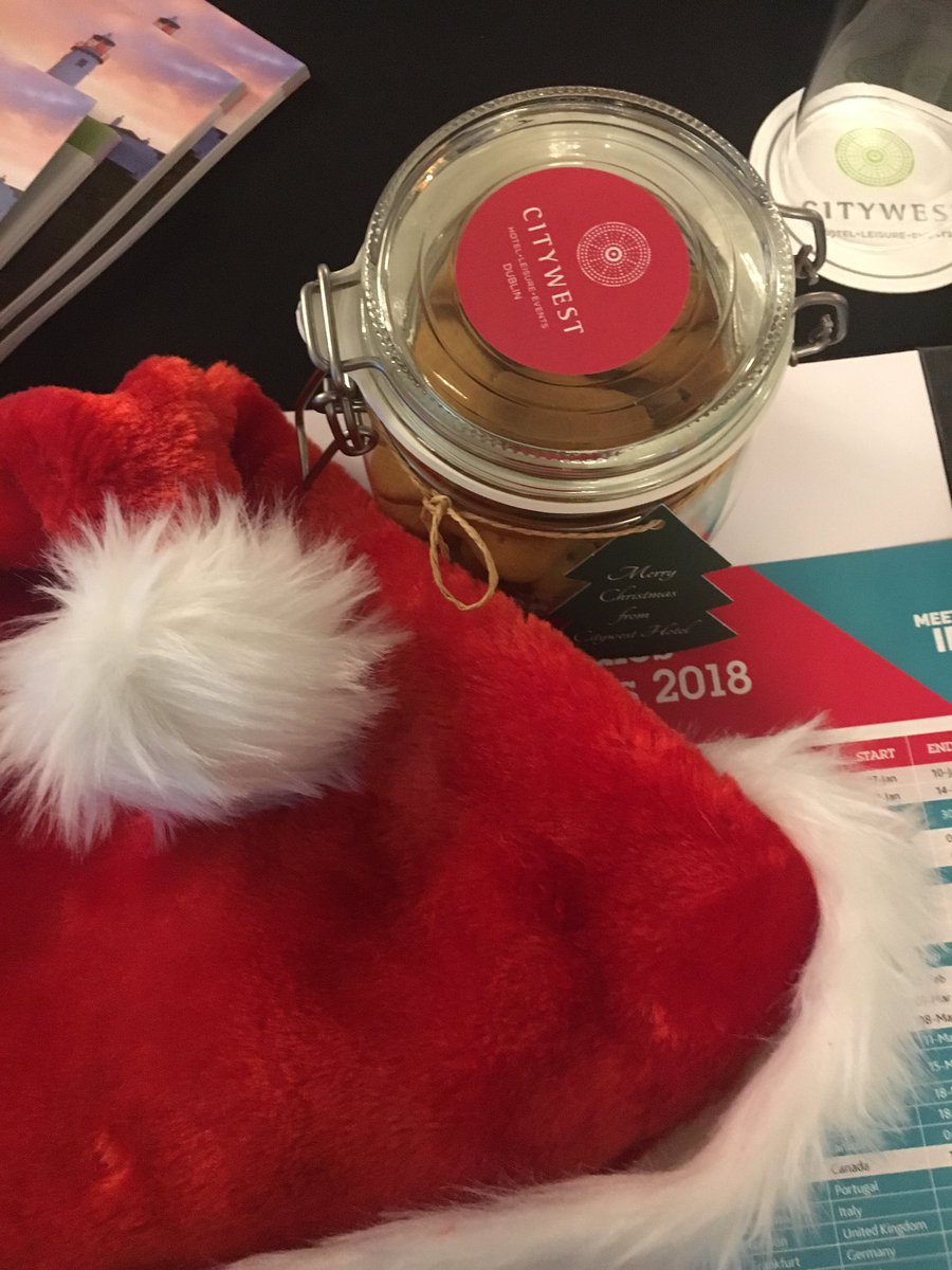 Full house <a href="/CitywestHotel/">Citywest Hotel</a> for this morning's <a href="/DublinMeetings/">Dublin Conv. Bureau</a> breakfast briefing. Some gorgeous, festive gifts for everyone too from our hosts