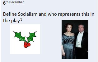 Sharn_English's tweet image. Year 10 English Advent revision task - Day 6