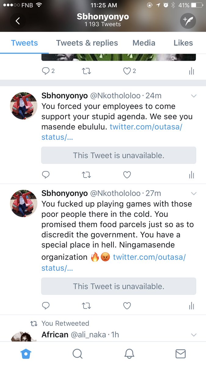 Nkothololoo's tweet image. When they can't stand the truth they revert to blocking #OUTASA 😂🤣😂🤣😂😂