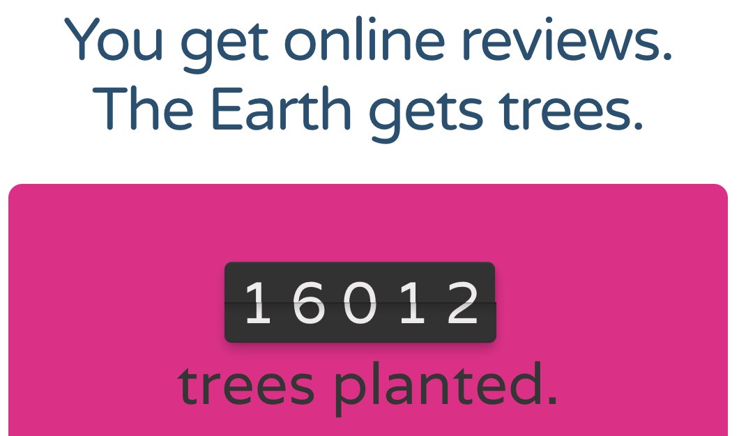 HelloStarloop's tweet image. Woke up this morning to new milestone: 16,000 trees planted! Reforesting Earth one online review at a time. #reforest #starloop #reviews
