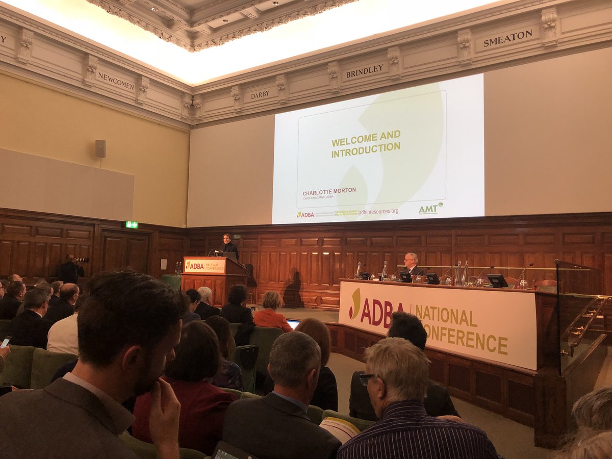 Attending the ADBA National Conference today. #ADBANatCon #anaerobicdigestion
