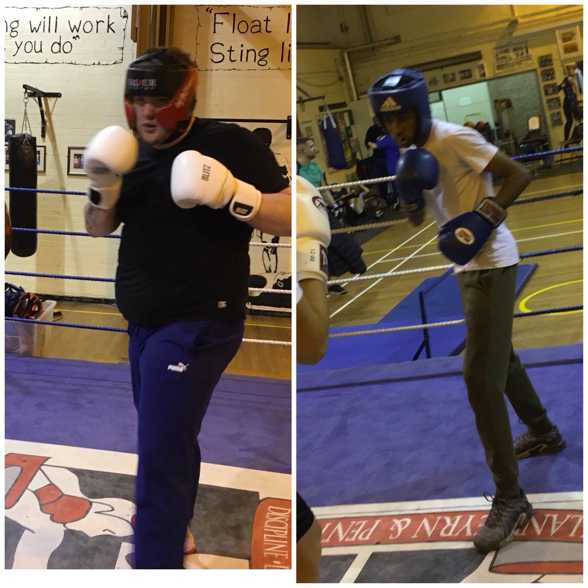 Best of luck to you both in your NABC finals this coming Sunday! 🥊🏅🥊