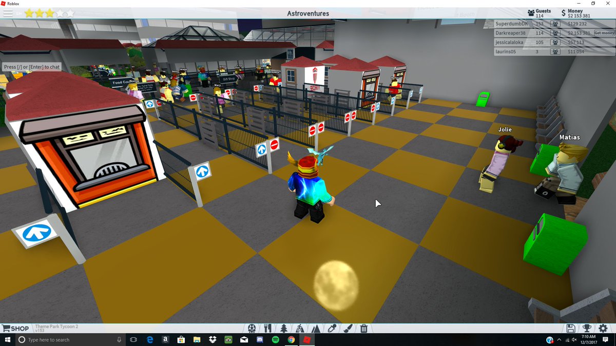 Roblox Theme Park Tycoon 2 To The Moon