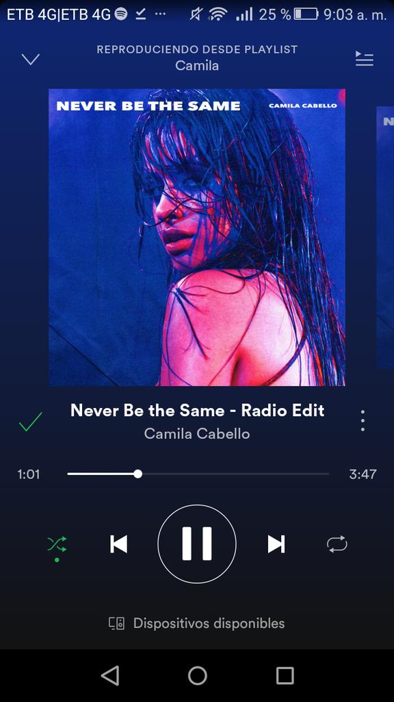 ismenroxy5's tweet photo. I never be the same because of your voice, amazing
#CAMILAoutJANUARY12 #CAMILA #NeverBeTheSame https://t.co/YJ45BRDjSh