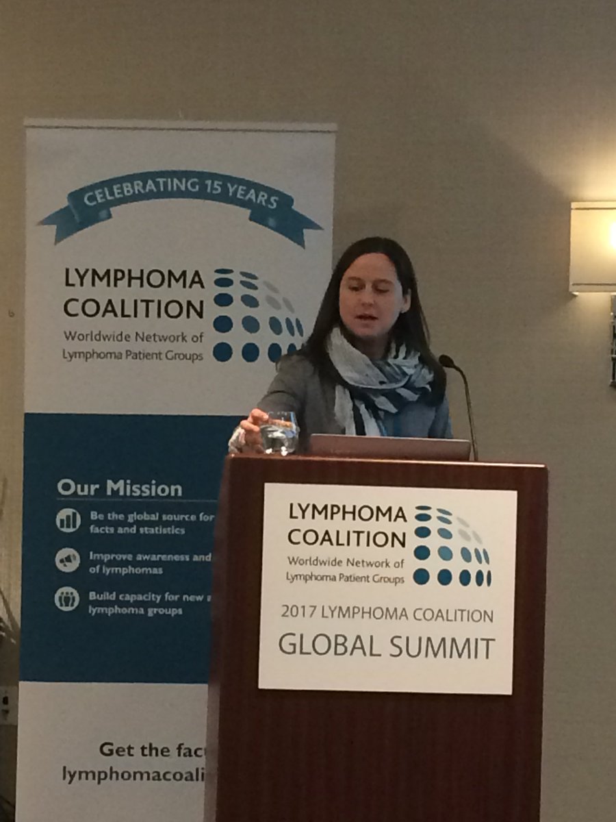 ZPWHITELEY's tweet photo. Elizabeth Rye from @LymphomaCanada sharing the Canadian perspective on HTA @LornaWarwick @knowyournodes #LCSummit17 #ASH17 #lymphoma https://t.co/36Yw20udWW
