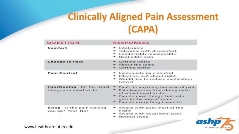 tribefan101's tweet photo. How do you evaluate a patients pain? "building a strong foundation for Pain Management Stewardship" #ASHP2017 #ASHP17 https://t.co/iEoHhwgHF5