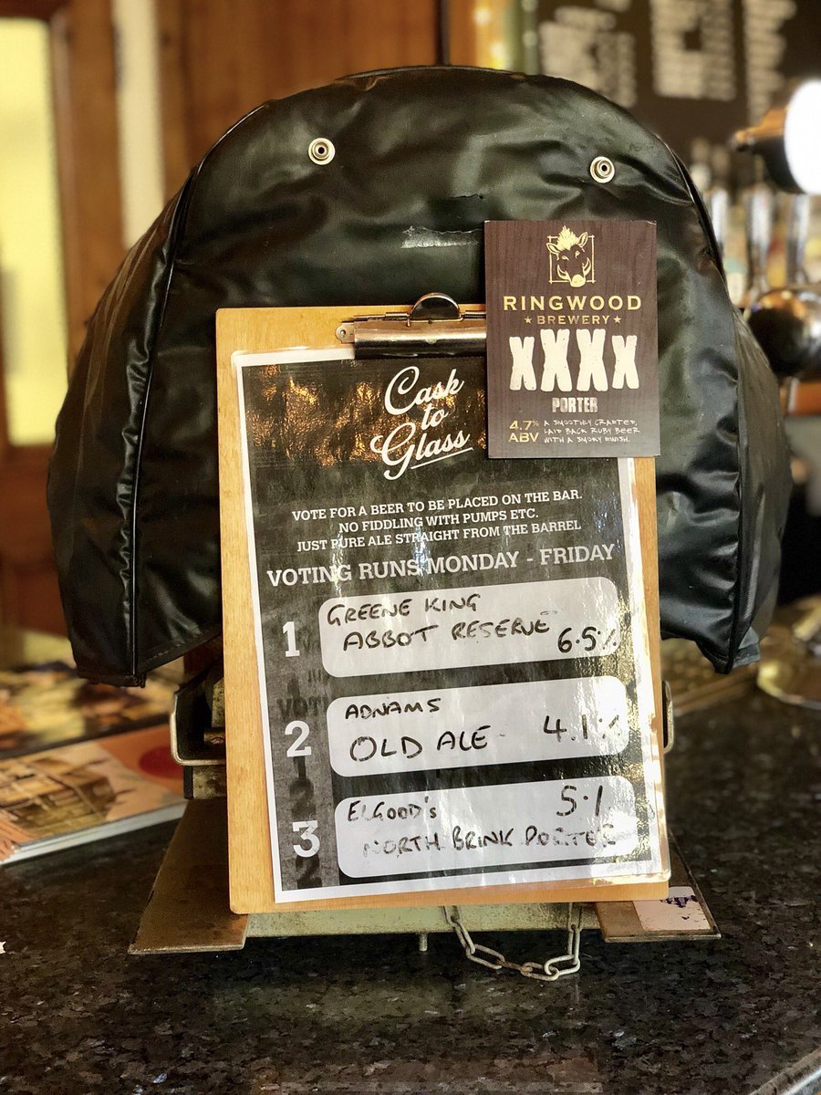 JDWHarrow's tweet image. Third week of “Cask to Glass” and it is going very well. This weeks winner is XXXX Porter by @RingwoodBrewery! Our customers love this ale and it’s a good thing we have an extra cask of this Porter. Come down to Harrow before it’s all gone! #winterwarmer #christmas #Laidback