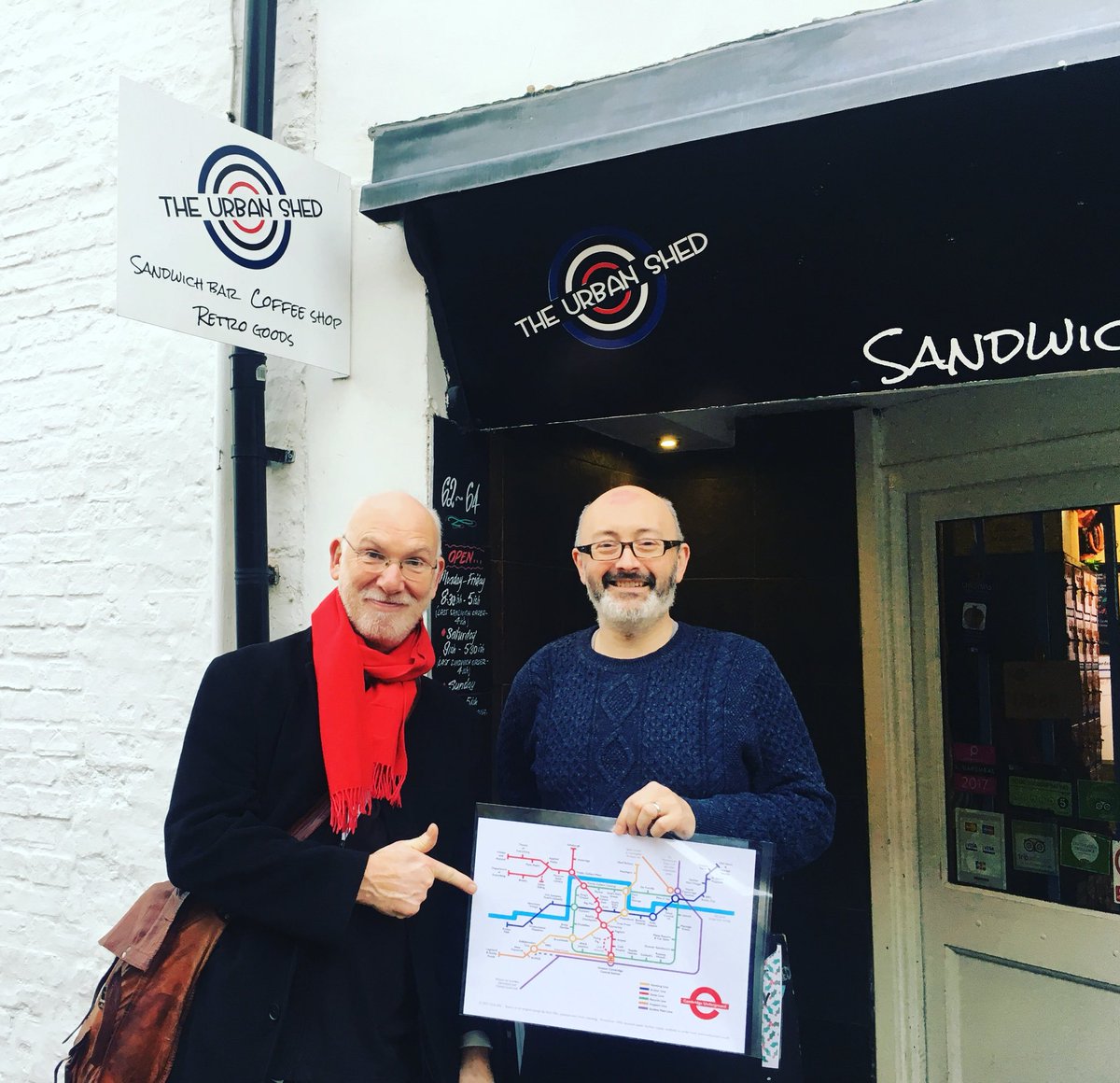 TheUrbanShed's tweet photo. Urban Shed selling Cambridge Underground prints to raise money for Nick Ellis’ family bargain at £6.00 @BeezerCards https://t.co/nSw1l7mSvX