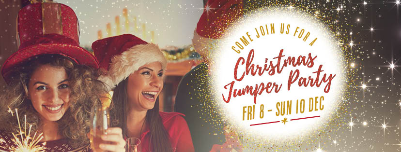 SlugHanover's tweet image. Who's ready for our to get festive at our Christmas Jumper Party?  We are down to our LAST FEW tables!