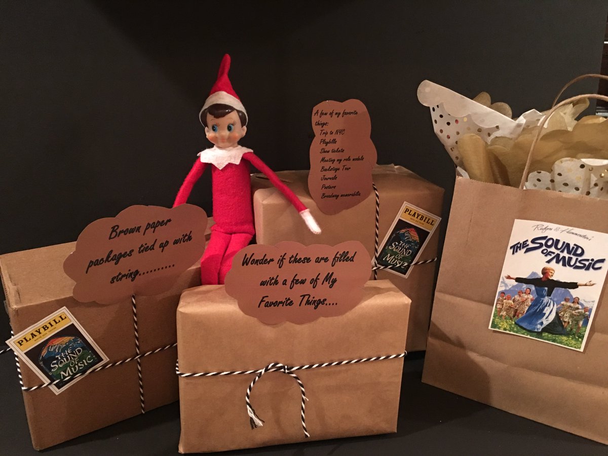 BroadwayDingle's tweet photo. Brown paper packages tied up with string...could these be a few of my favorite things? https://t.co/0BYgDL8ZrS