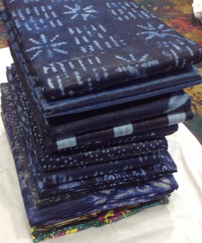 Lola and your very able Ake 2017 team, thank you very much for my precious Abeokuta adire haul. 
Oshe, medaase pii