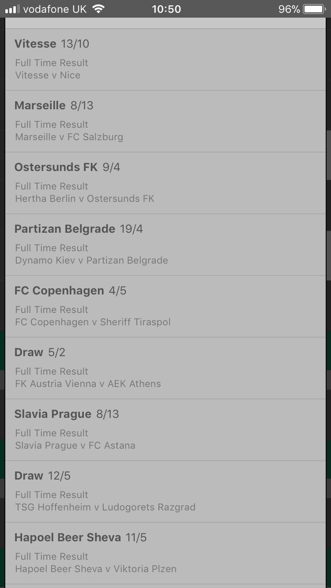 ShiteBets's tweet photo. Ahhh it’s Europa League day, Shite Bets like to fill their lungs with the scent of a REAL European competition.
Shite Rating 6/10
#ShiteBets #Tips #LosingMoney https://t.co/Us6Lz0Ctsa