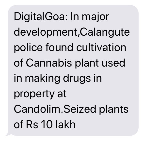 ielvisgomes's tweet photo. Right Under the nose of BJP & partners, Sniffing now on offer with home grown drugs . #UdtaGoa. #हम_चैन_से_नहीं_बैठेंगे https://t.co/mlDAF4o2sp