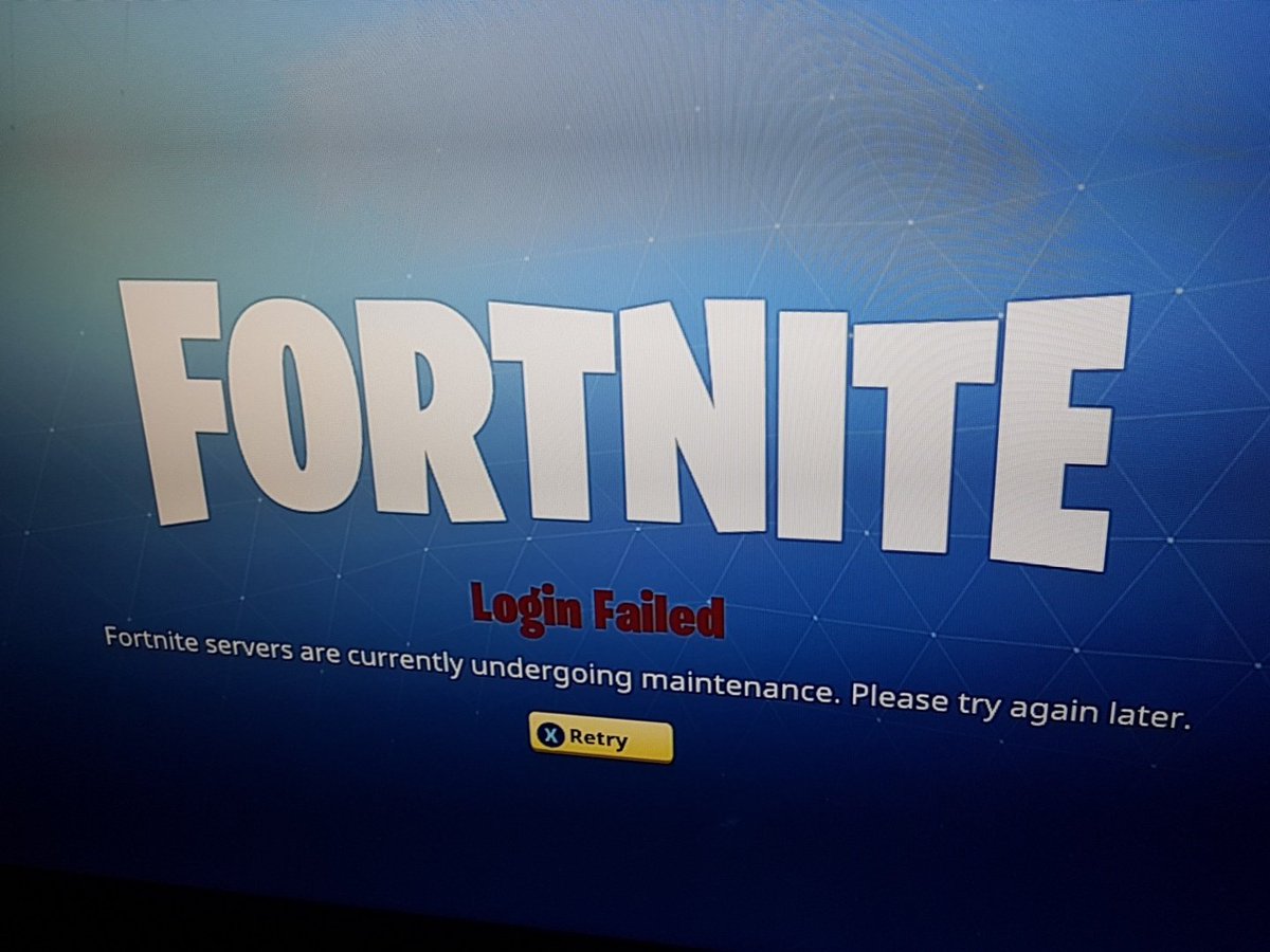 heesbackistan's tweet photo. @FortniteGame Servers are down on xbox ? https://t.co/vUvCGbaOHM