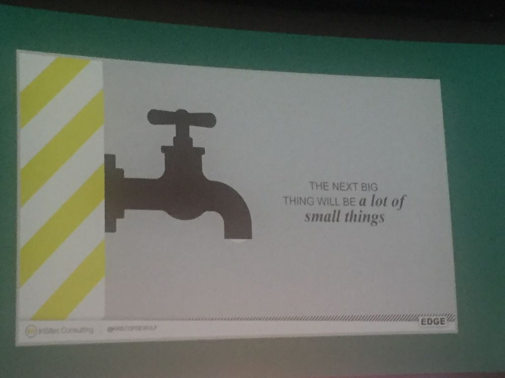 Tim is vandaag voor ons op het #mktgcongress <a href="/we_are_bam/">BAM</a>