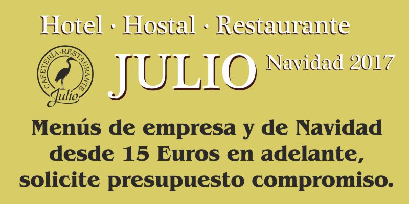 HotelJulio's tweet photo. Tus cenas y comidas de #Empresa y #Amigos estas #Navidades en #Trujillo en Hostal Julio https://t.co/DpsISsMZt3