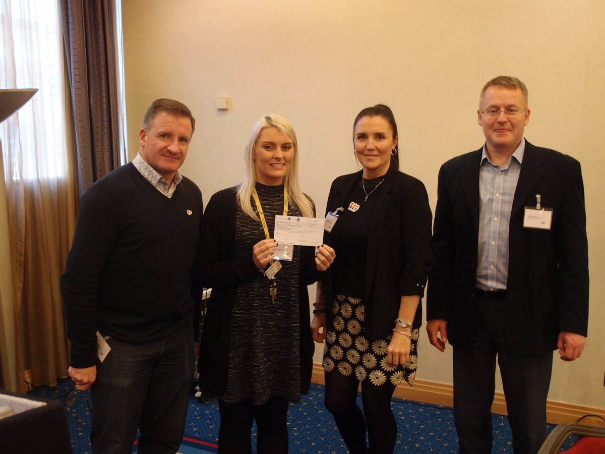 Great to be one of 30 charities chosen to receive a donation from employees at <a href="/Elanco/">Elanco</a> Speke Operations this year. Thank you!!! Can your work or company do something to help Marie Curie? Workplace fundraising is fun and easy, for more info contact Lynn 0161 255 2809 #fundraising