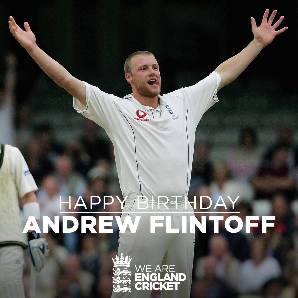 Happy Birthday Andrew Flintoff! Was a terrific player for the England cricket team! 