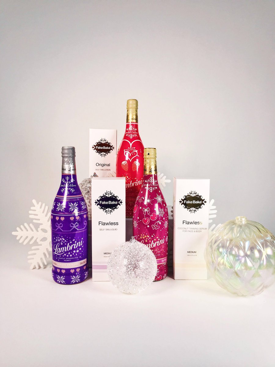 It's officially party season, what a better way to kick it off than to win the ultimate gals night in package courtesy of @LambriniUK !! 😍 To win, RT, follow us and @LambriniUK and tag the two BEST BAES you'll be enjoying this with! 💗💗 #GiveAway #BringTheBrini #FakeBake