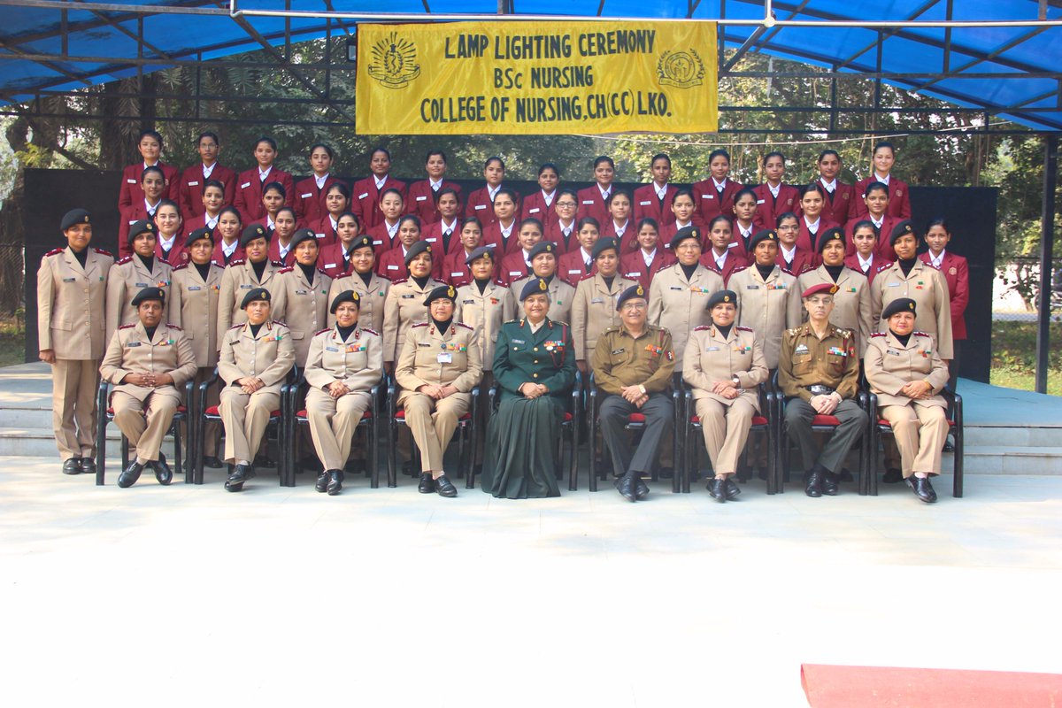 A Bharat Bhushan Babu On Twitter Lamp Lighting Ceremony Of 4th Batch Of B Sc Nursing Students Of College Of Nursing Command Hospital Central Command Lucknow Was Solemnized On 06 December 2017 Https T Co Pw8hnl1lik