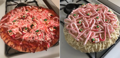 NewsFixDaily's tweet photo. Would you eat this holiday inspired pizza? https://t.co/IqxjJlxg5f https://t.co/TvGdlbI46p