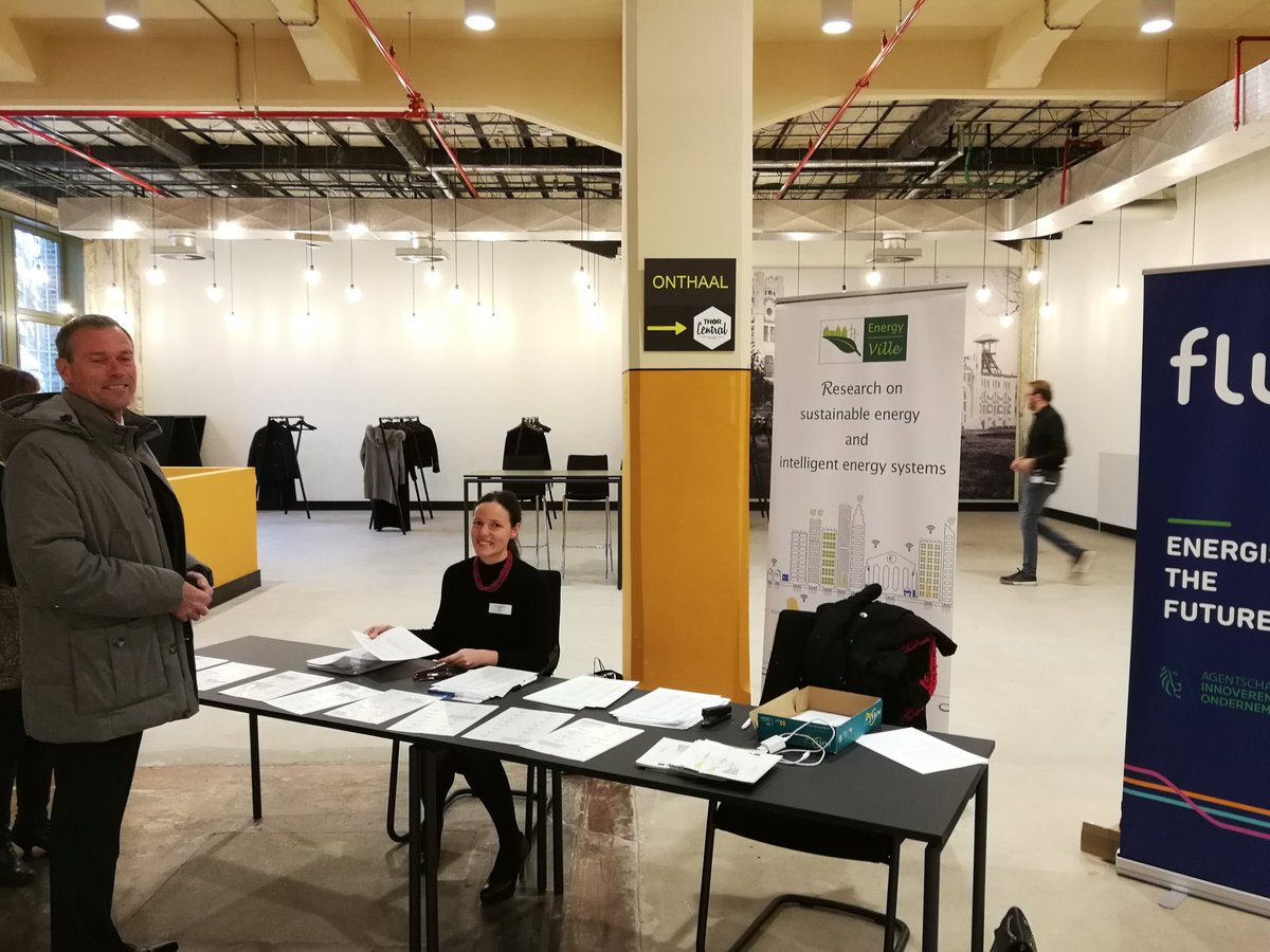 All set for the #Flux50Congress! President #JanJaeken #SamenKlimaatactief has arrived.  Thank you <a href="/EnergyVille/">EnergyVille</a> for your support!