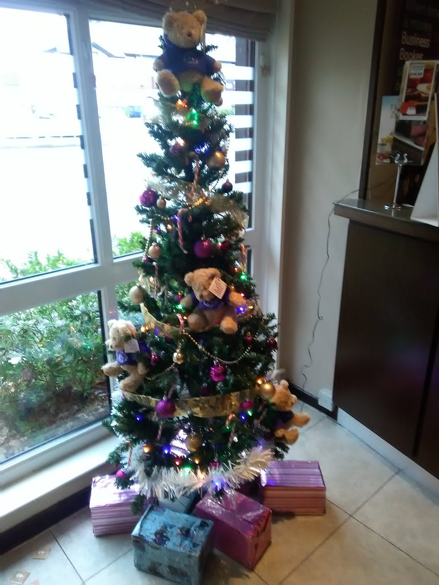 Who better to have at the top of our Christmas tree! #bernardbear #westisbest <a href="/premierinn/">Premier Inn</a>