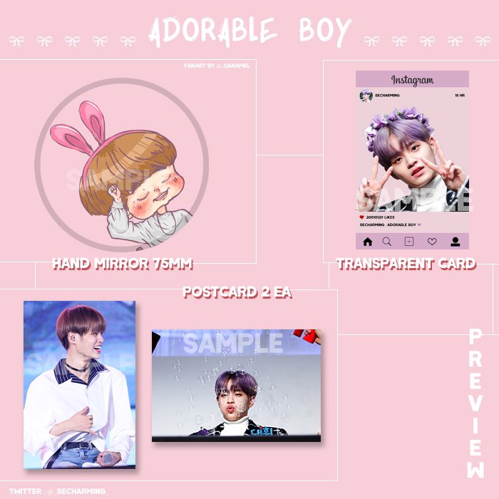 _GIZIBES's tweet photo. {🇹🇭G.O} 🎀 ADORABLE BOY 🎀 mini banner set (@_beCHARMING_)
⚡️400฿ 
⚡️มัดจำได้
⚡️เก็บรอบเดียว
⚠️09/12
🔗https://t.co/GCBPcfU6Pr 

#ตลาดนัดWANNAONE #แดฮวี @RT_FOR_WANNAONE @RT_WANNAONEonly @WANNABLE_TH @wannaone_market https://t.co/beHkJMDua1
