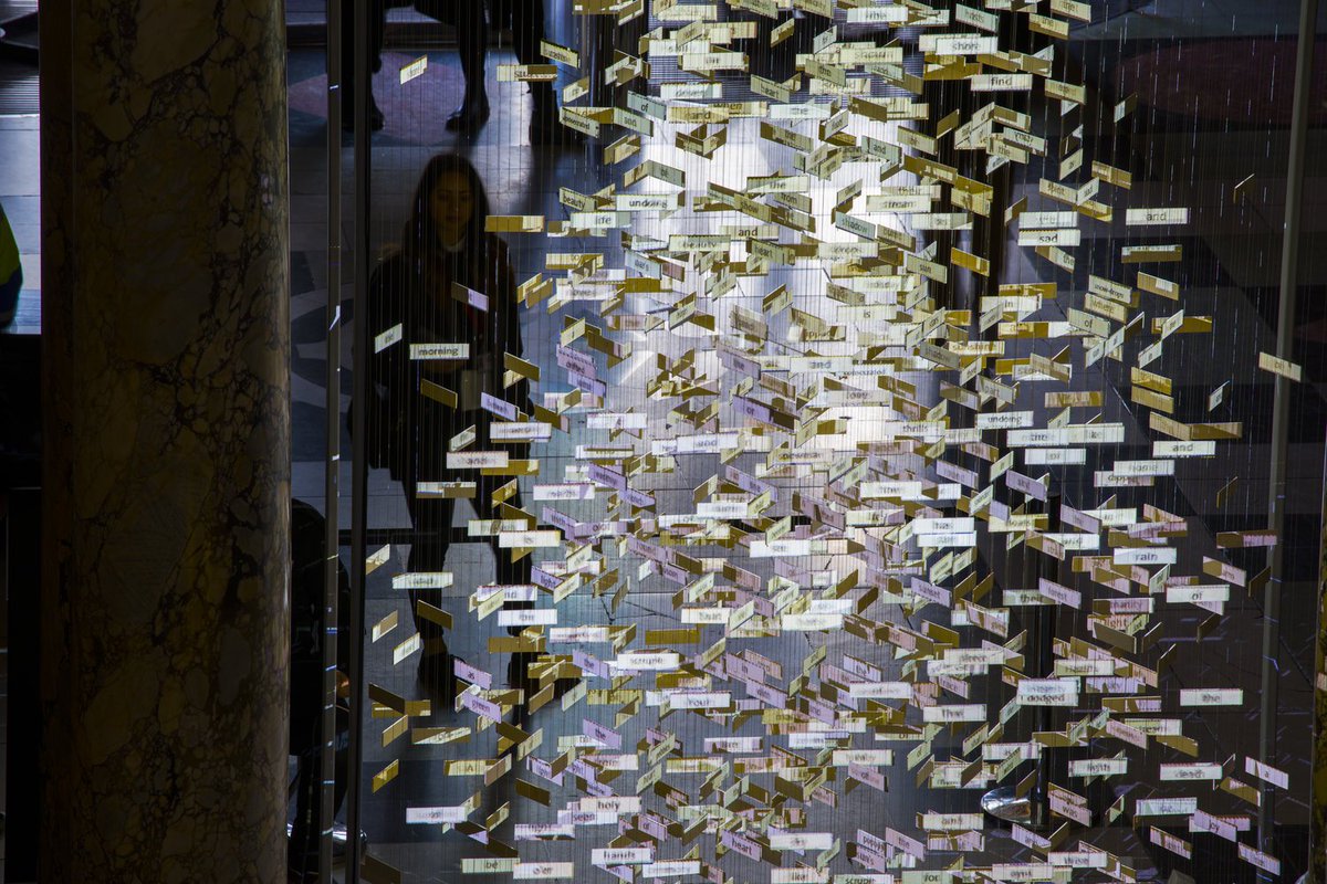 BEHIND THE SCENES // The Singing Christmas Tree <a href="/V_/">Victor</a>&amp;_A New video featuring sdesigner Es Devlin -> bit.ly/THESINGINGTREE #Christmas #Art bit.ly/THESINGINGTREE…