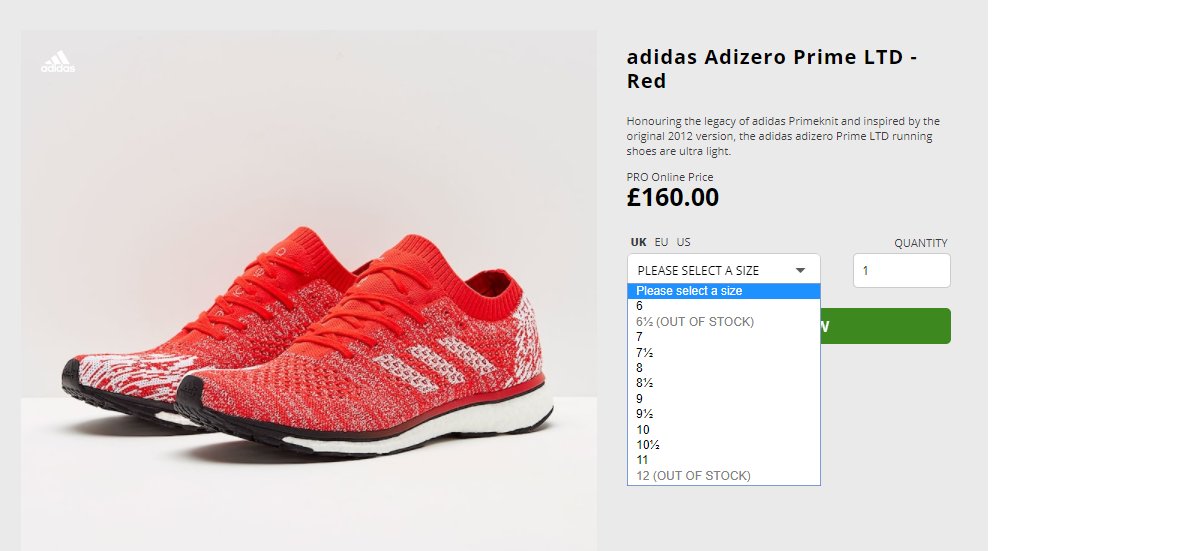 adidas adizero prime ltd red