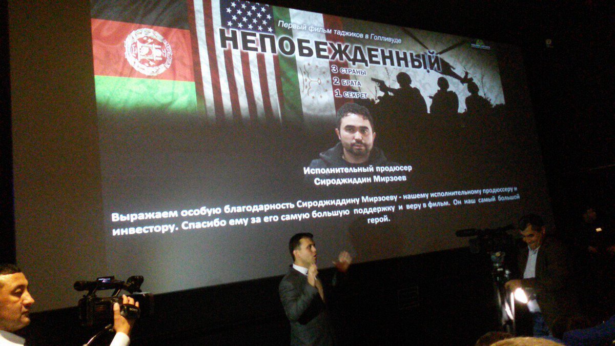 warmovie's tweet photo. More pics from @Dushanbe, @Tajikistan premiere of @warmovie # Unfallen. Thank you all! https://t.co/UD1syEZVgM