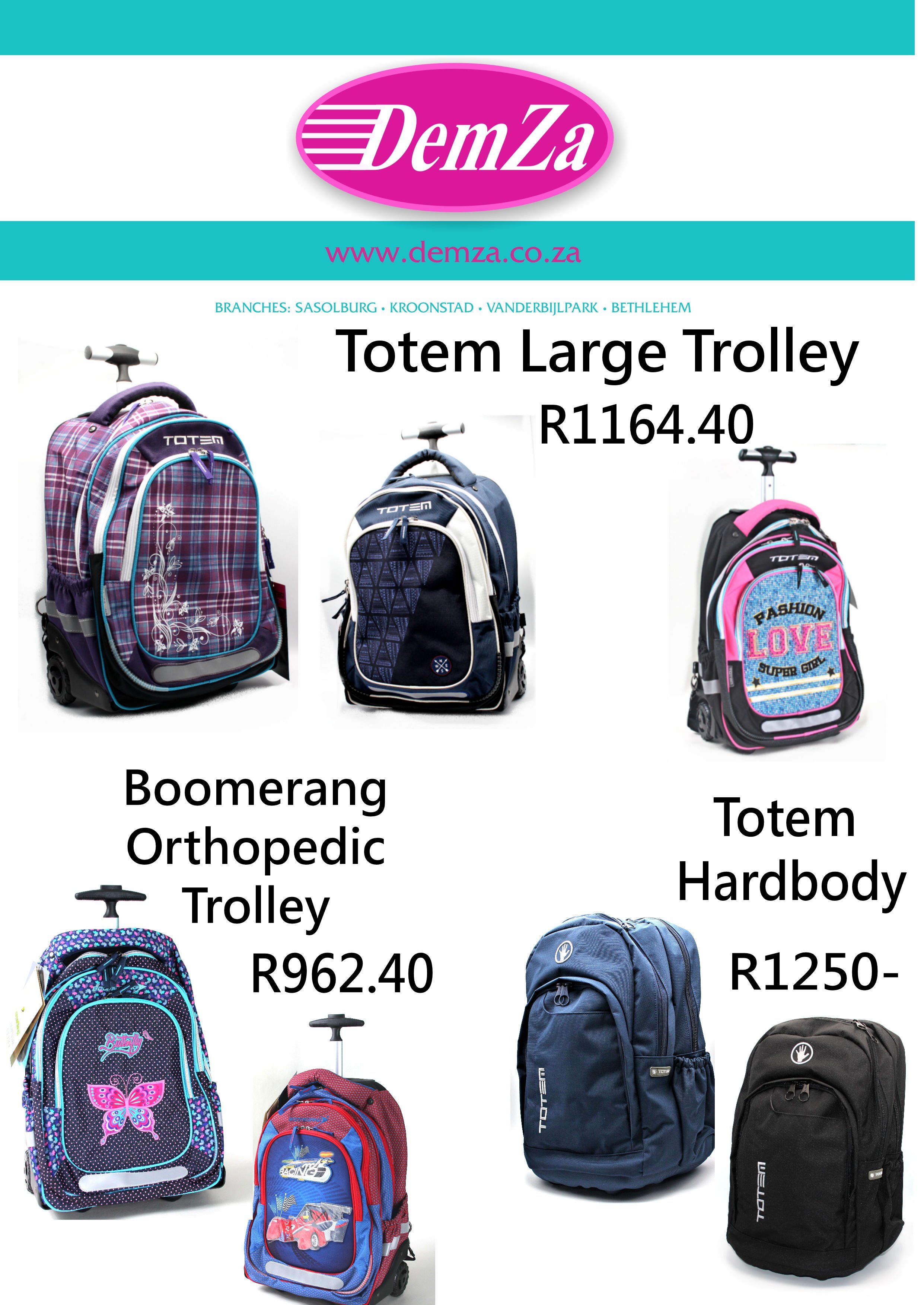 Totem school bags hotsell