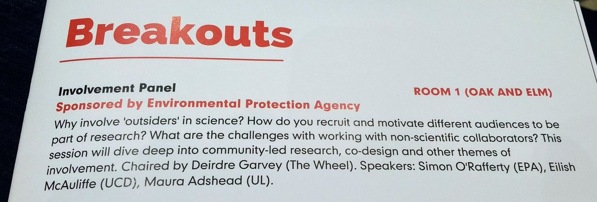 SCENT_EU's tweet photo. Involvement panel at #SCICOM2017: @simonorafferty from @EPAIreland describing his work on designing tools for data collection to create interest among citizens https://t.co/jH86nEHFFu